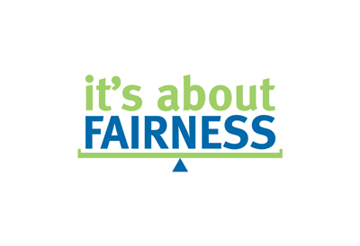 Logo for Mental Health Foundation's All About Fairness Initiative