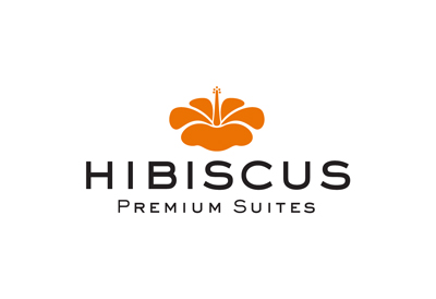 Logo for luxury retirement village Hibiscus Suites