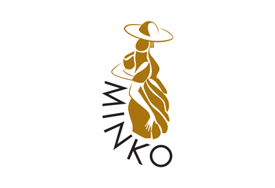 Logo for women's recycled clothing boutique Minko