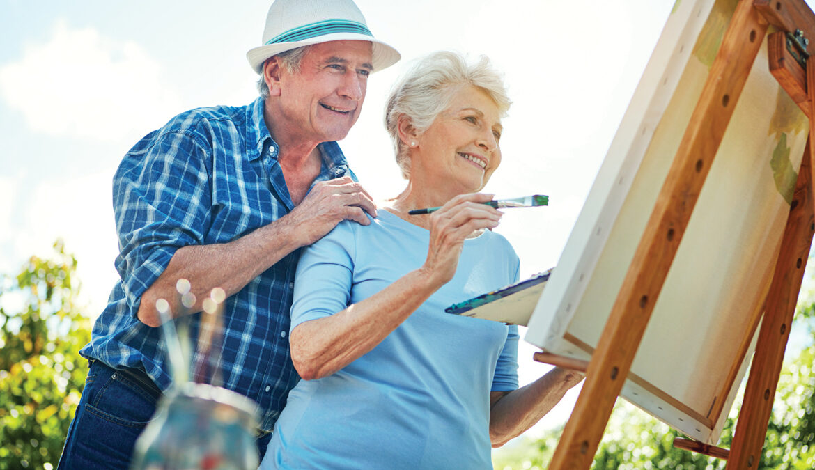 Merivale Retirement Village resident couple