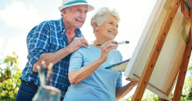 Merivale Retirement Village resident couple