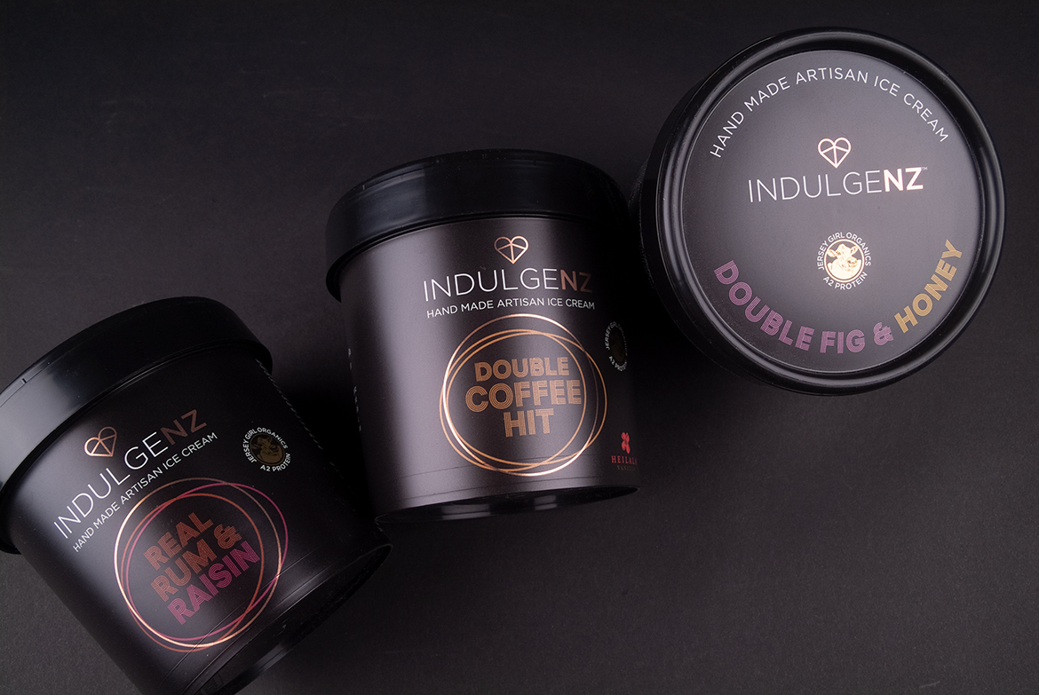 Premium ice cream packaging design