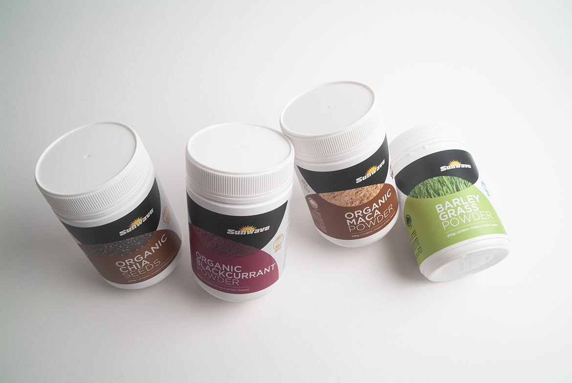 Health food supplement packaging