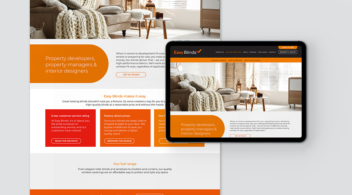 Responsive website design