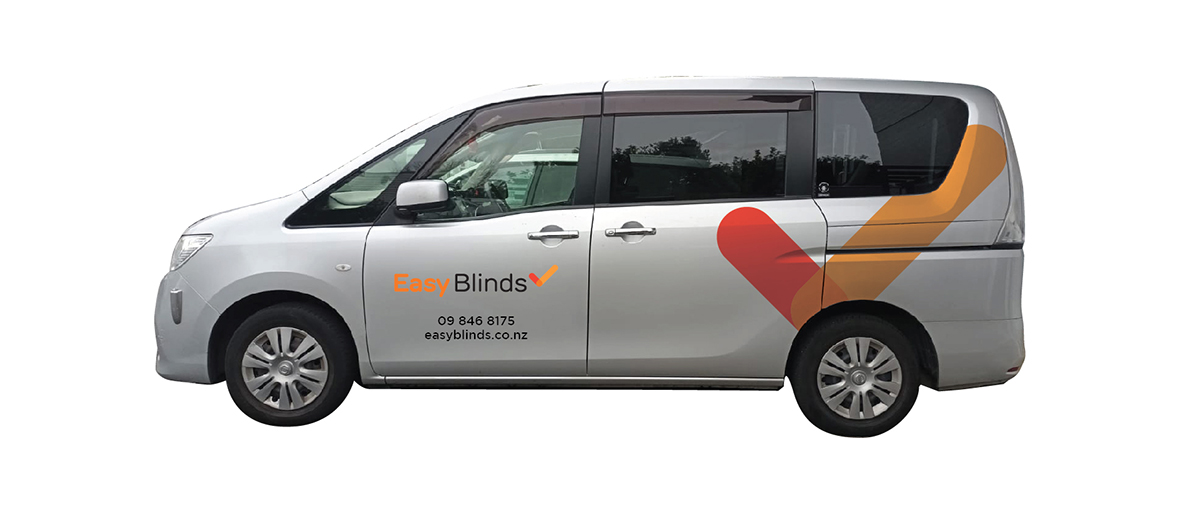 vehicle graphics for Easy Blinds